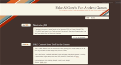 Desktop Screenshot of fakealgore.tumblr.com