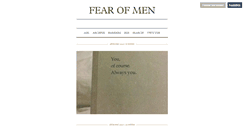 Desktop Screenshot of fearofmen.tumblr.com
