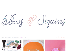 Tablet Screenshot of bowsandsequins.tumblr.com