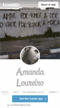 Mobile Screenshot of amandaaloureiro.tumblr.com