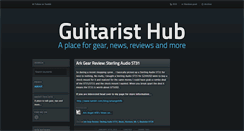 Desktop Screenshot of guitaristhub.tumblr.com