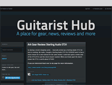 Tablet Screenshot of guitaristhub.tumblr.com