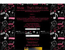 Tablet Screenshot of musicthatswhatsup.tumblr.com