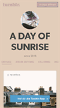 Mobile Screenshot of adayofsunrise.tumblr.com