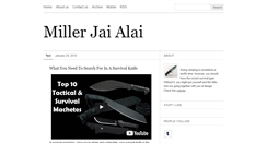 Desktop Screenshot of millerjaialai.tumblr.com