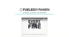 Desktop Screenshot of fueledbyramen.tumblr.com