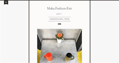 Desktop Screenshot of makefashionfair.tumblr.com