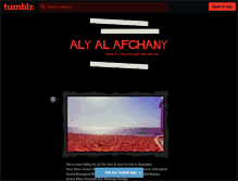 Tablet Screenshot of afghany.tumblr.com