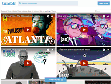 Tablet Screenshot of primematter.tumblr.com