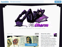 Tablet Screenshot of comiccharm.tumblr.com