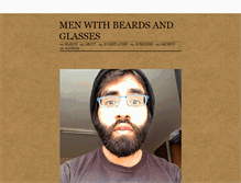 Tablet Screenshot of menwithbeardsandglasses.tumblr.com