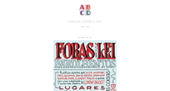 Desktop Screenshot of abookcoveraday.tumblr.com