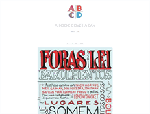 Tablet Screenshot of abookcoveraday.tumblr.com