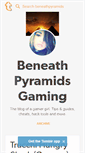 Mobile Screenshot of beneathpyramids.tumblr.com