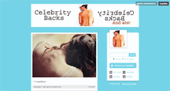 Desktop Screenshot of celebritybacks.tumblr.com