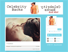Tablet Screenshot of celebritybacks.tumblr.com