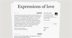 Desktop Screenshot of expressionsoflove.tumblr.com