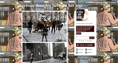 Desktop Screenshot of privatethoughtsbetweenherlegs.tumblr.com