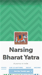 Mobile Screenshot of narsingbharatyatra.tumblr.com