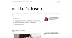Desktop Screenshot of inaboisdream.tumblr.com