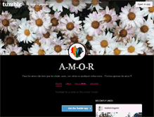 Tablet Screenshot of amoruniversal.tumblr.com