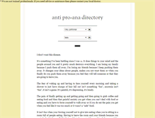 Tablet Screenshot of antiproanadirectory.tumblr.com