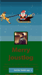 Mobile Screenshot of joustlog.tumblr.com