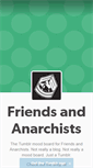 Mobile Screenshot of friendsandanarchists.tumblr.com