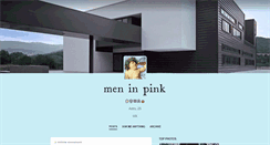 Desktop Screenshot of meninpink.tumblr.com