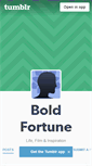 Mobile Screenshot of boldfortune.tumblr.com