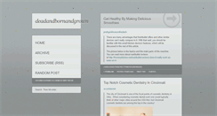 Desktop Screenshot of deadandbornandgrown.tumblr.com