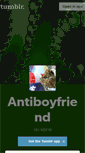 Mobile Screenshot of antiboyfriend.tumblr.com