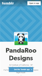 Mobile Screenshot of panda-roo.tumblr.com