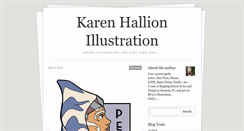 Desktop Screenshot of karenhallion.tumblr.com