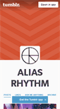 Mobile Screenshot of aliasrhythm.tumblr.com