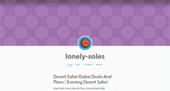 Desktop Screenshot of lonely-soles.tumblr.com