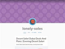 Tablet Screenshot of lonely-soles.tumblr.com