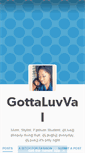 Mobile Screenshot of gottaluvval.tumblr.com