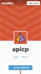 Mobile Screenshot of apicp.tumblr.com