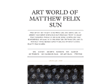 Tablet Screenshot of matthewfelixsun.tumblr.com