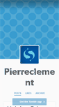 Mobile Screenshot of pierreclement.tumblr.com