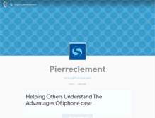 Tablet Screenshot of pierreclement.tumblr.com