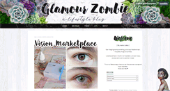 Desktop Screenshot of glamourzombie.tumblr.com