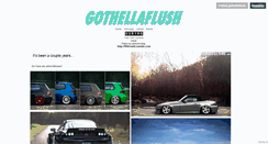 Desktop Screenshot of gothellaflush.tumblr.com