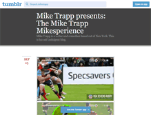 Tablet Screenshot of miketrapp.tumblr.com