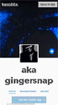 Mobile Screenshot of akagingersnap.tumblr.com