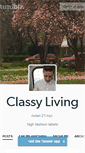 Mobile Screenshot of classyliving.tumblr.com