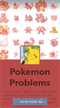 Mobile Screenshot of poke-problems.tumblr.com