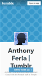 Mobile Screenshot of anthonyferla.tumblr.com