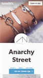 Mobile Screenshot of anarchystreetblog.tumblr.com